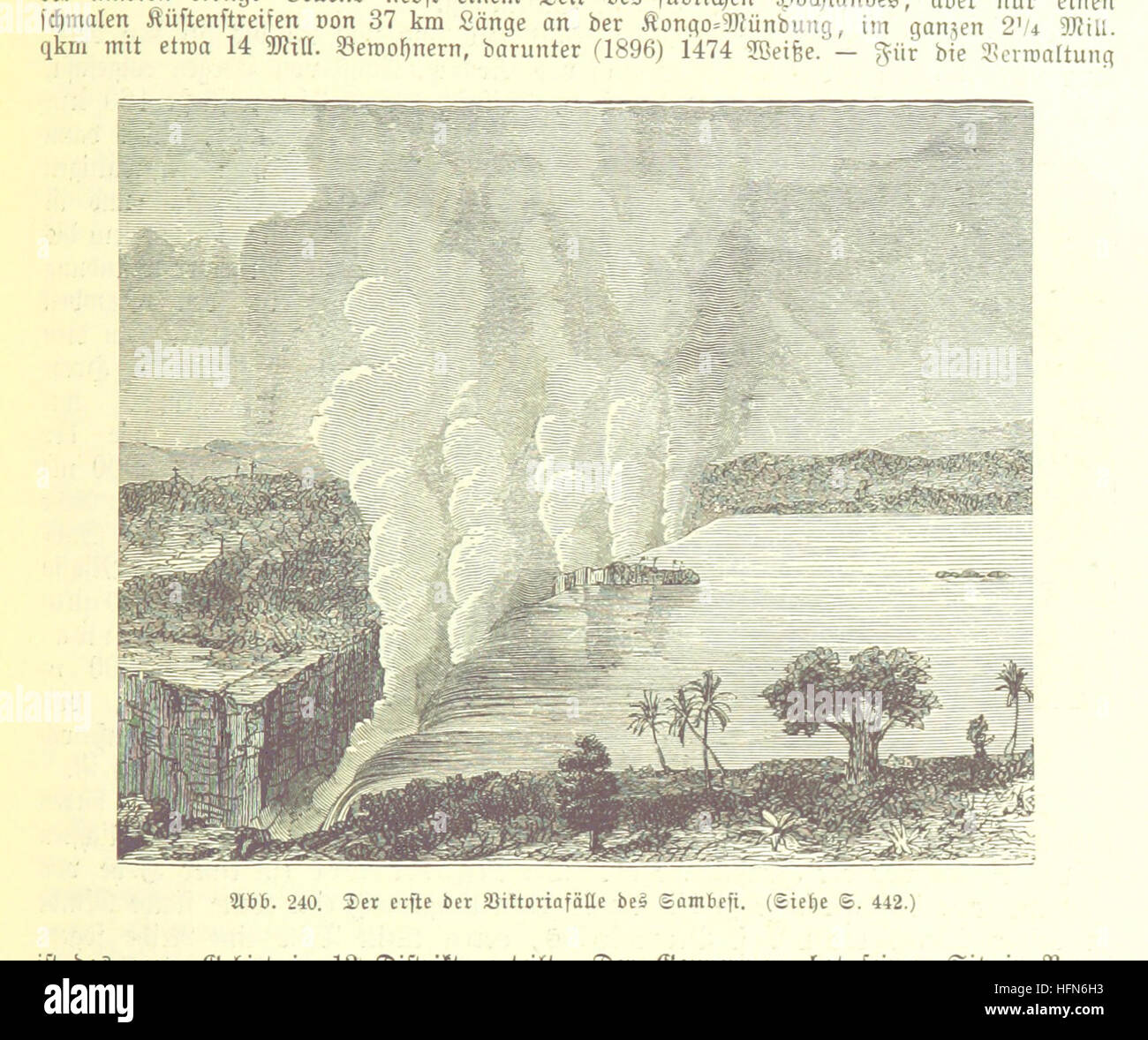 Immagine presa da pagina 457 di 'kleineres Illustriertes Handbuch der Geographie ... Dritte, verbesserte Auflage bearbeitet von Dr. W. Wolkenhauer' immagine presa da pagina 457 di 'kleineres Illustriertes Handbuch der Foto Stock