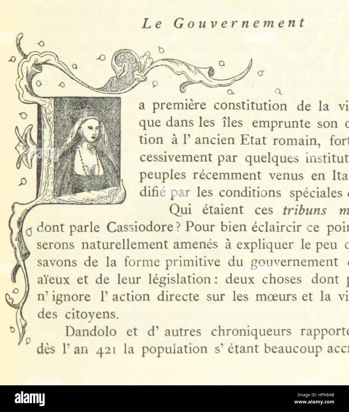 Immagine presa da pagina 47 di "La vie privée à Venise depuis les premiers temps jusqu'à la scivolo de la République. [Traduzione dall'italiano.]' immagine presa da pagina 47 di "La vie privée à Foto Stock