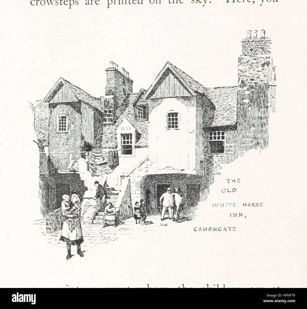 Immagine presa da pagina 52 del '[Edimburgo. Note pittoresca ... Con incisioni di A. Brunet-Debaines dai disegni del S. fronda ... e W. E. Lockhart, ecc.]' immagine presa da pagina 52 del '[Edinburgh pittoresco note Foto Stock