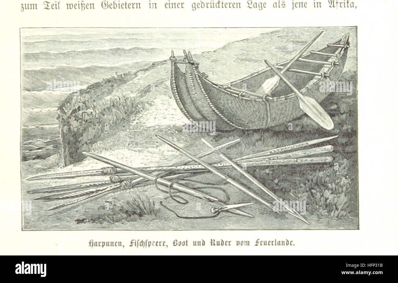 Un'immagine tratta da pagina 67 di "Der Mensch, Die Krone der irdischen Schöpfung", un'opera tedesca che esamina l'evoluzione, la classificazione e le origini dell'umanità. Il libro include 53 illustrazioni testuali e critiche alla teoria dell'evoluzione umana dai primati. Foto Stock