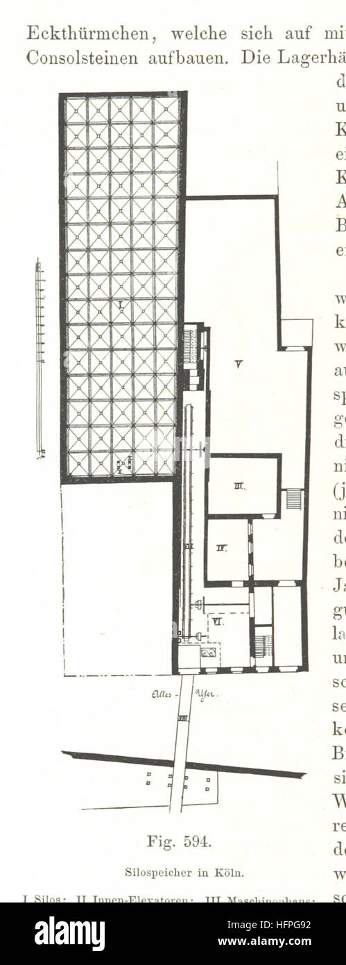 Immagine presa da pagina 856 di 'Köln und seine Bauten. Manifesto zur VIII. Wanderversammlung des Verbandes deutscher Architekten- und Ingenieur-Vereine in Köln ... 1888. Herausgegeben vom Architekten- und Ingenieur-Verein für Niederrhein und Westfalen. Immagine presa da pagina 856 di 'Köln und seine Bauten Foto Stock