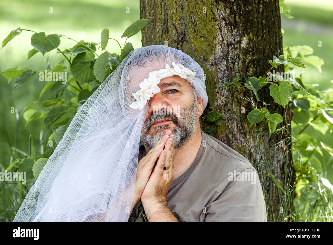 Europa uomo identità crisi casual uomo anni cinquanta Foto Stock