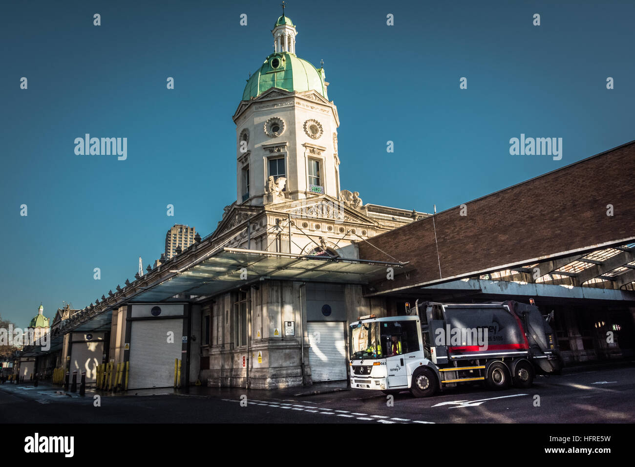 Il pollame Smithfield Market nel centro di Londra, Regno Unito Foto Stock