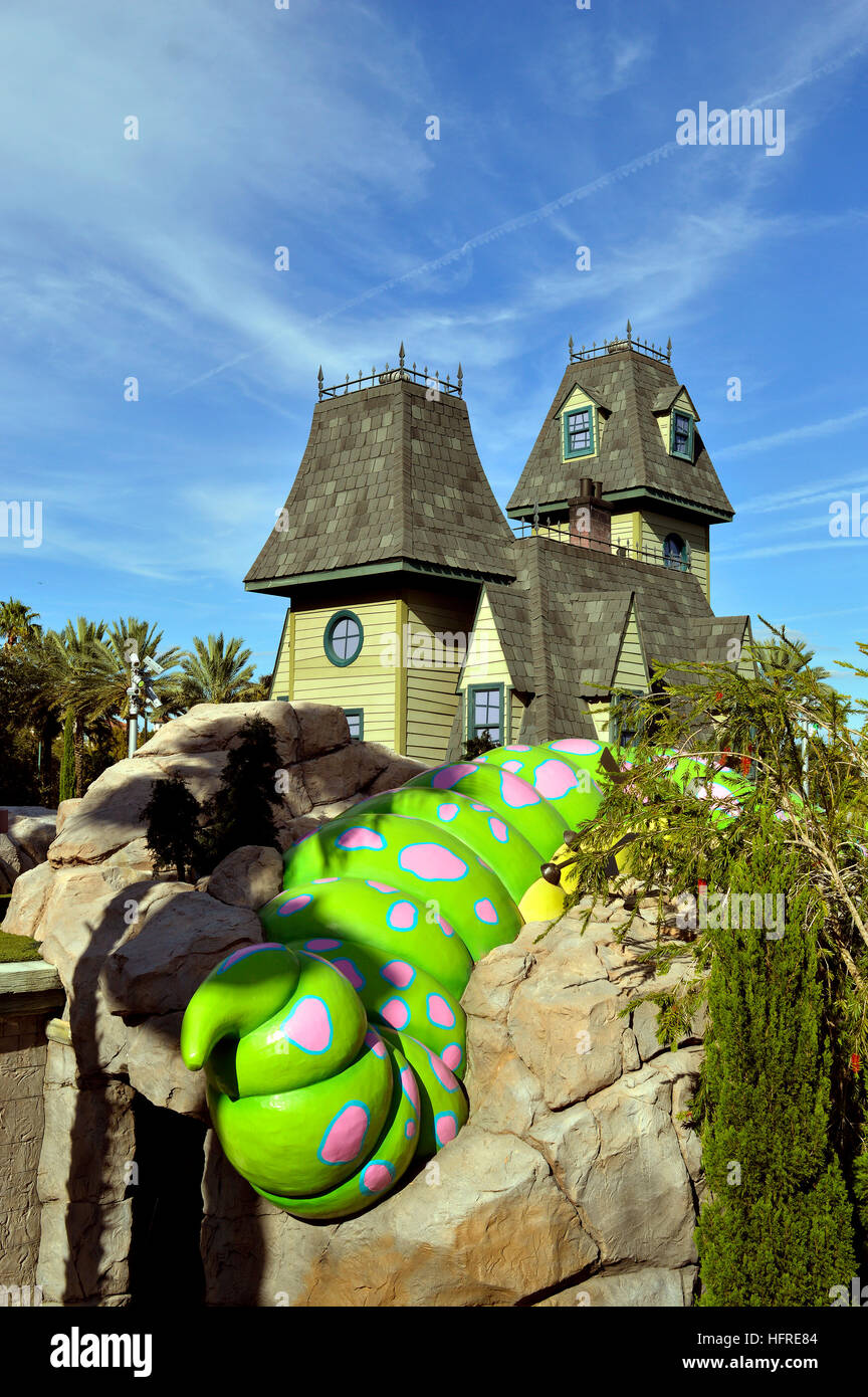 Unità di Hollywood in Golf Campo da golf in miniatura Foto Stock