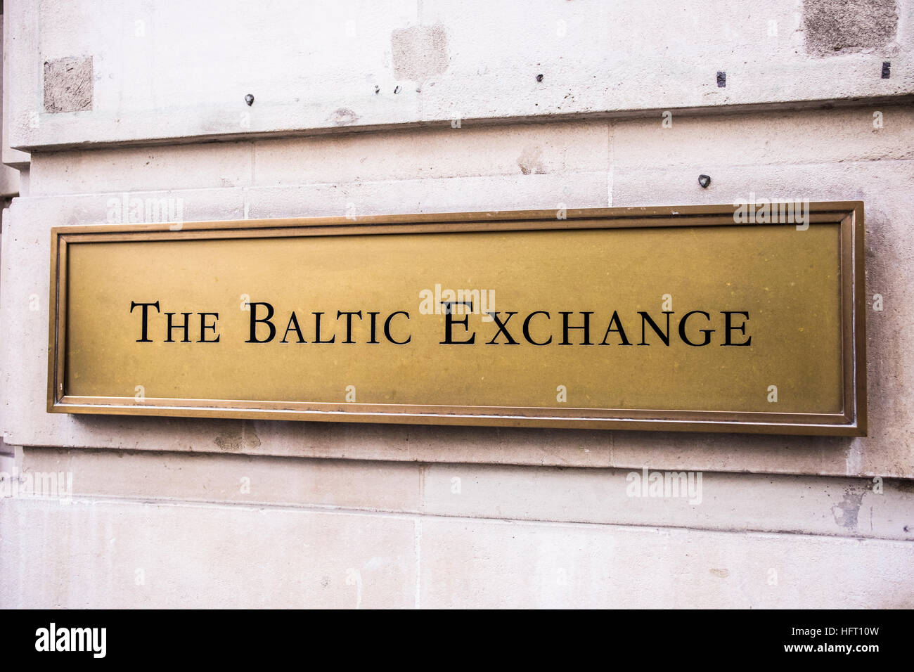 Il Baltic Exchange, City of London, England, Regno Unito Foto Stock