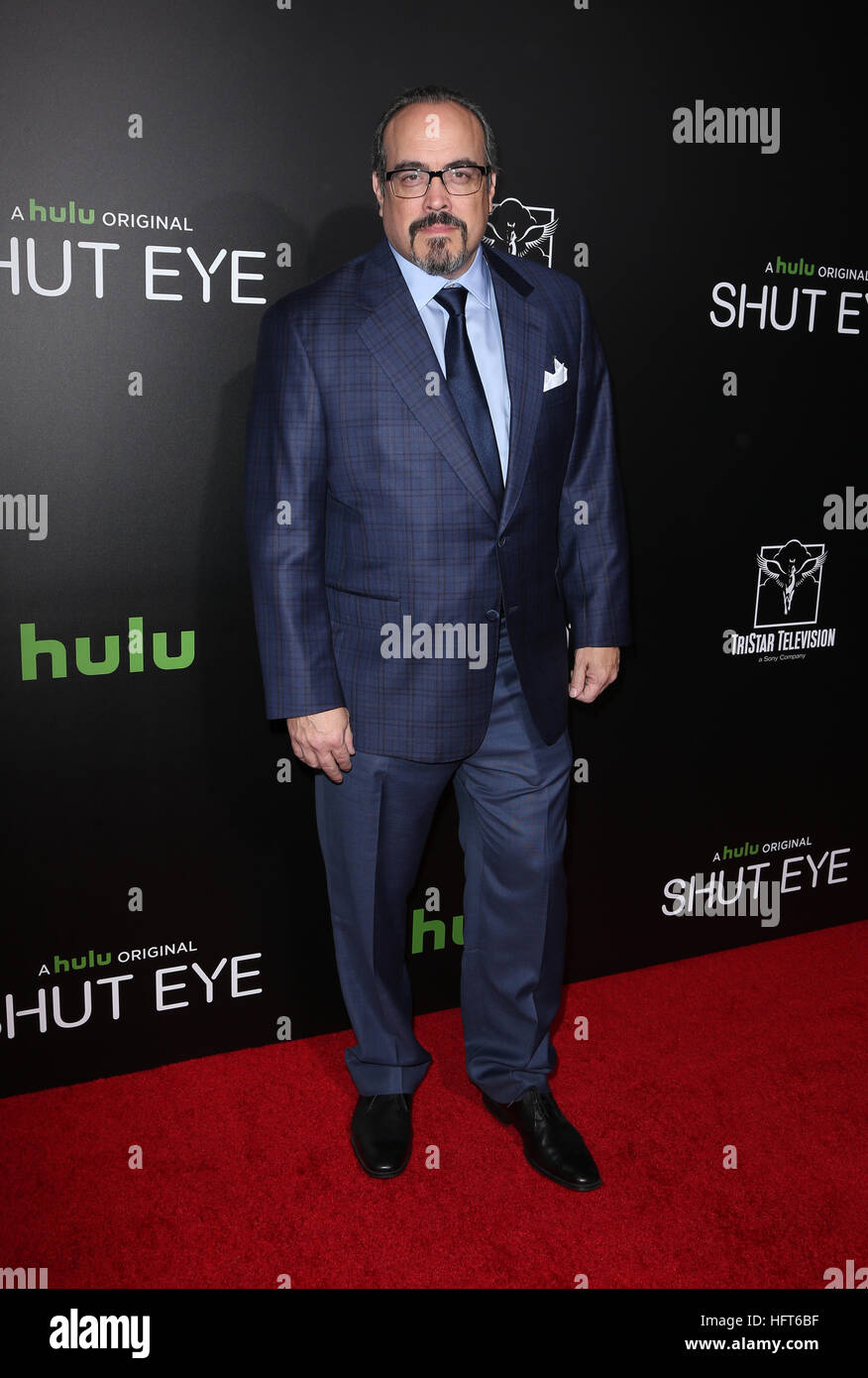 Premiere di Hulu "hut occhio' dotate di: David Zayas dove: Hollywood, California, Stati Uniti quando: 01 Dic 2016 Foto Stock