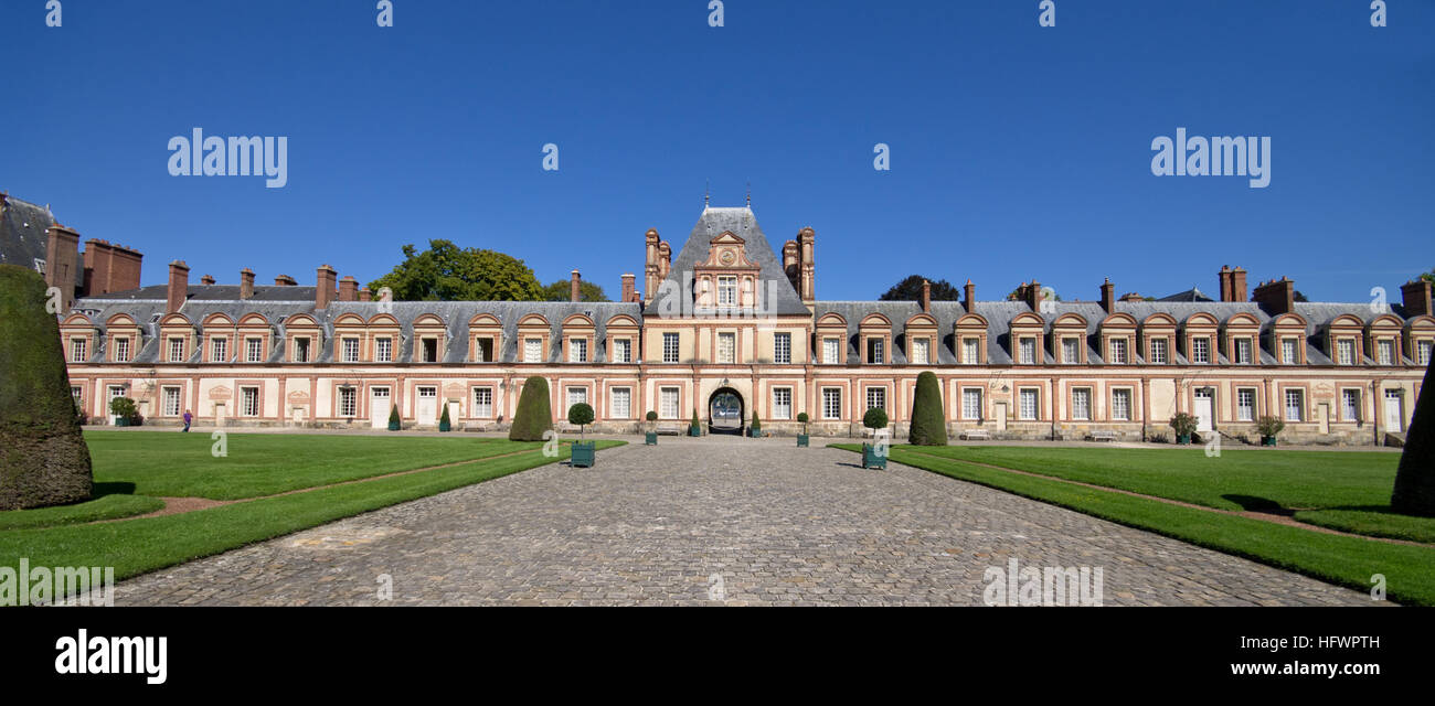 Palazzo Fontainebleau, Aile des Ministres Foto Stock