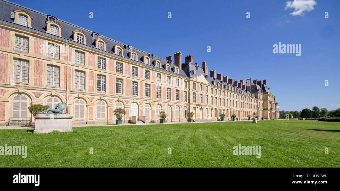 Palazzo Fontainebleau, Aile Louis XV Foto Stock