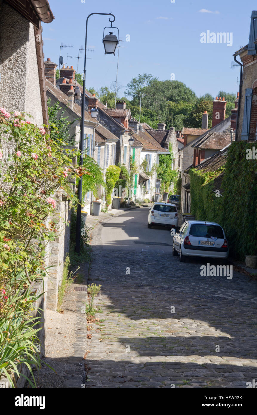 Samois-sur-Seine Foto Stock