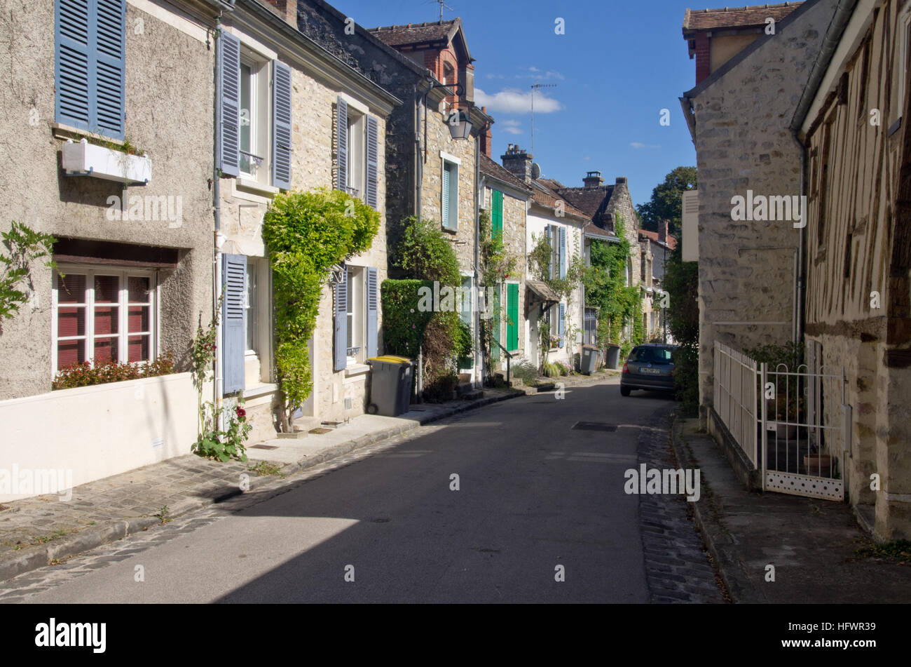Samois-sur-Seine Foto Stock