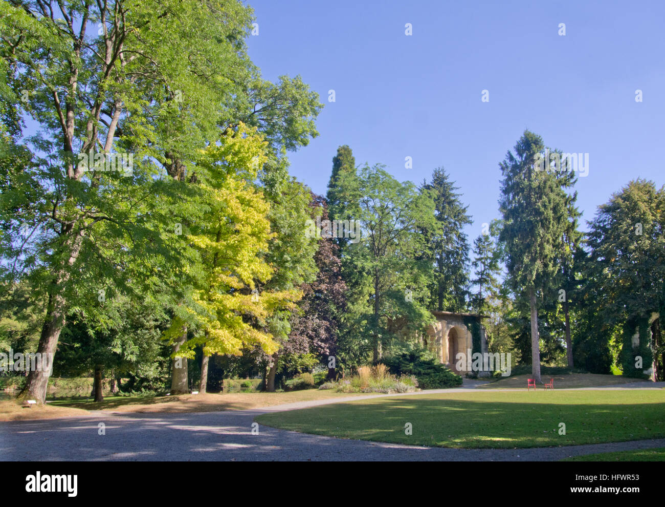 Coulommiers Parc des Capucins, 3 Foto Stock