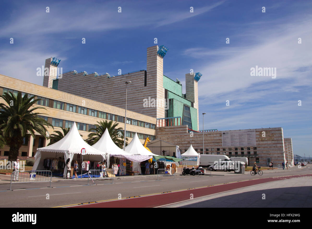 Palacio de Festivales de Cantabria Santander Spagna Foto Stock