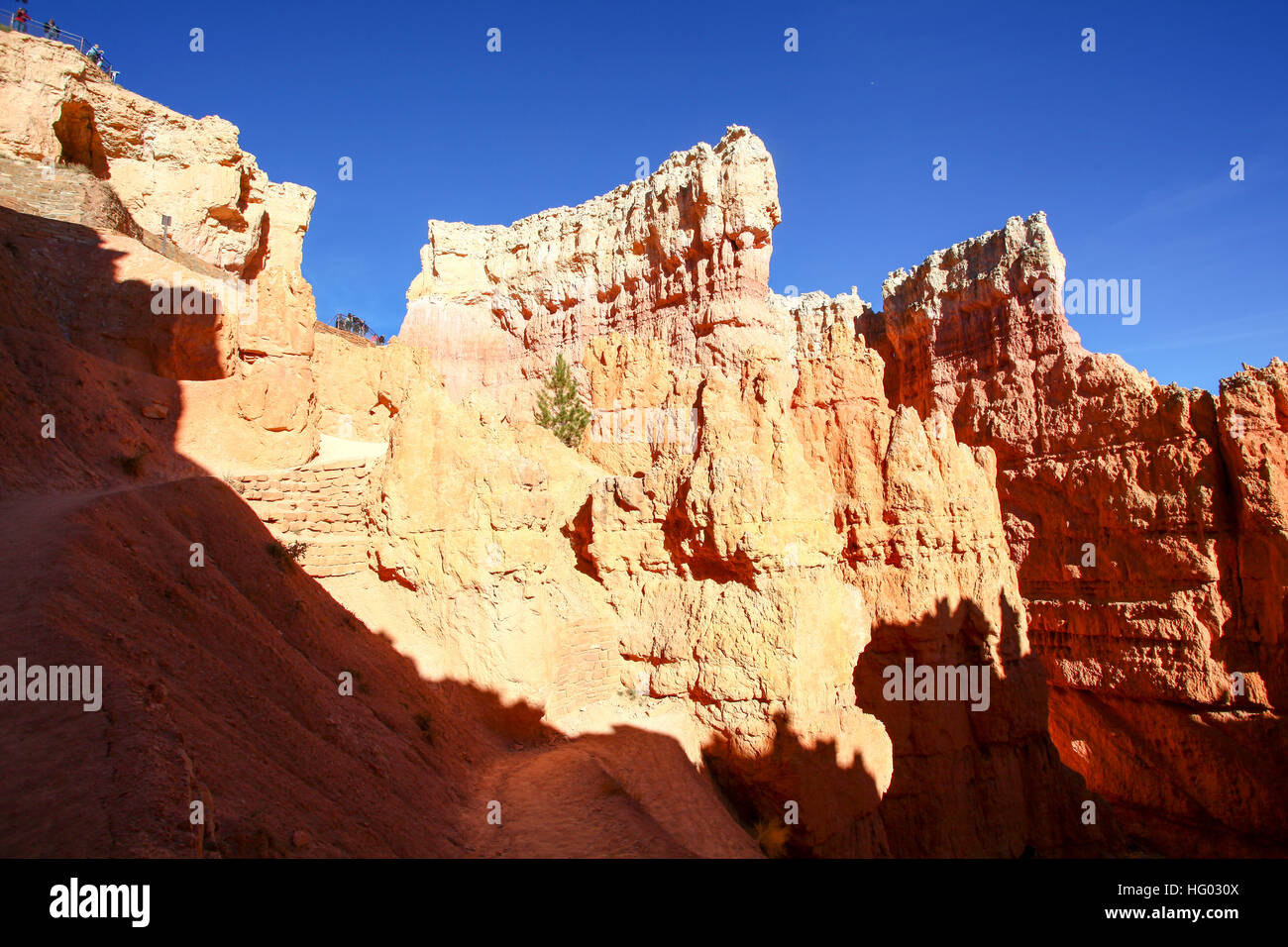 Bryce Canyon National Park nello Utah, Stati Uniti d'America Foto Stock