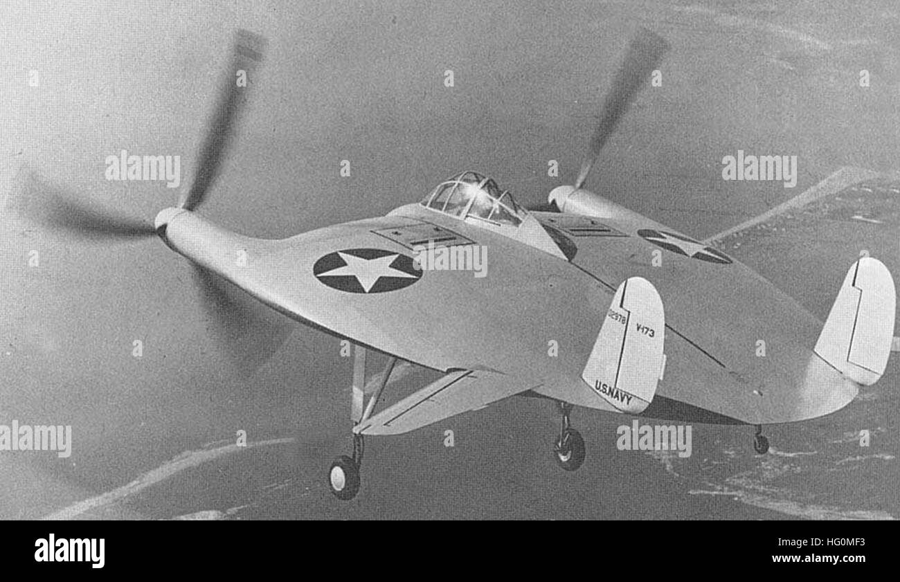 Vought V-173 Foto Stock