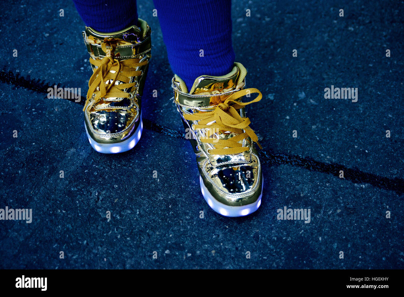 Philadelphia, Stati Uniti. 01 gen 2017. Puntone Mummers durante la 117annuale di Capodanno Mummers Parade, in Philadelphia, PA, a gennaio 1st, 2017. © Bastiaan Slabbers/Alamy Live News Foto Stock