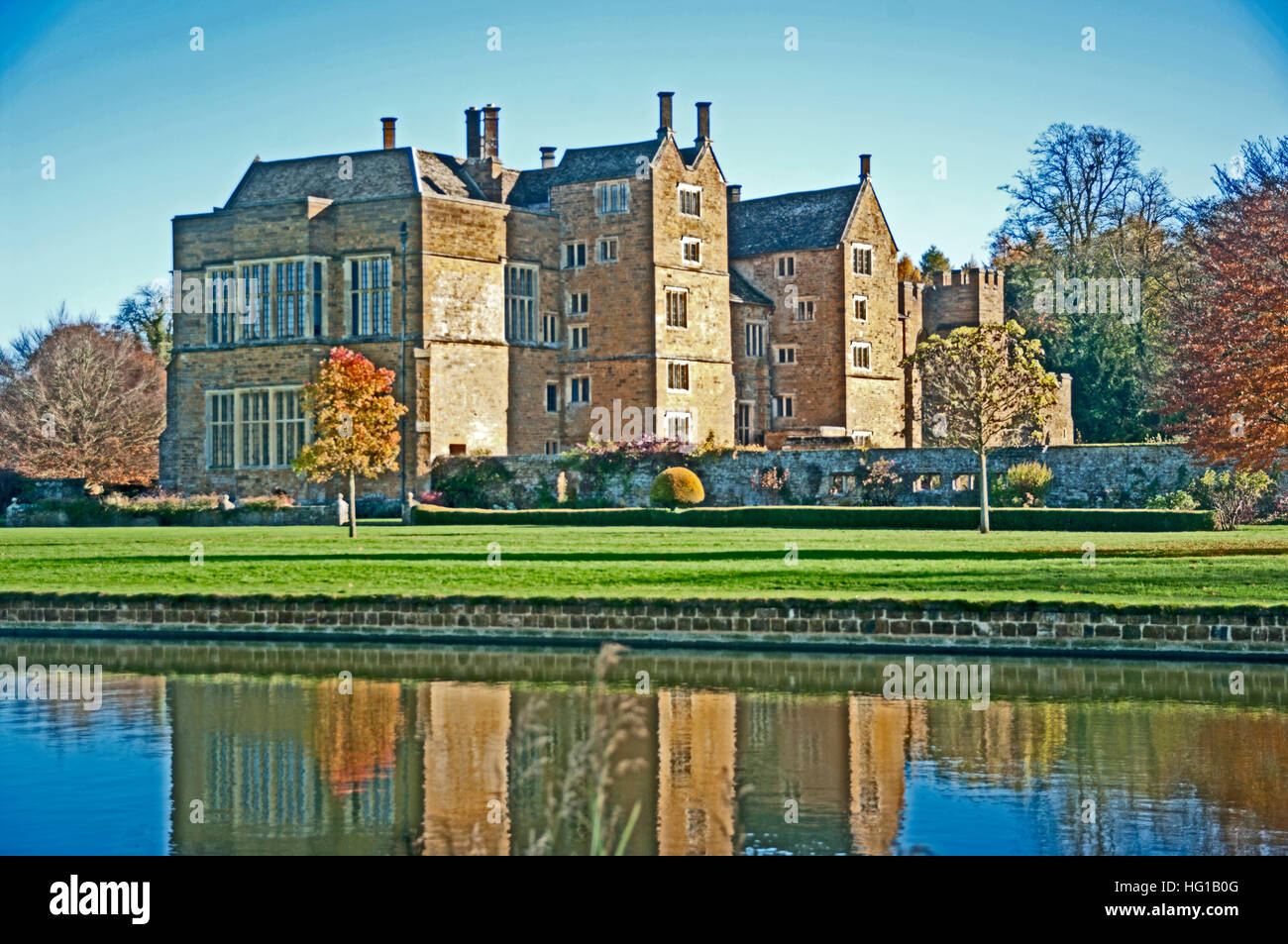 Castello di Broughton, Oxfordshire, Inghilterra, Foto Stock