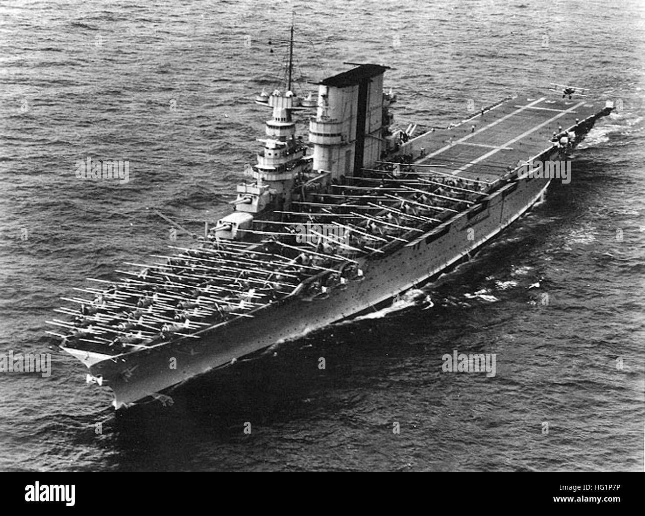 USS Saratoga Foto Stock