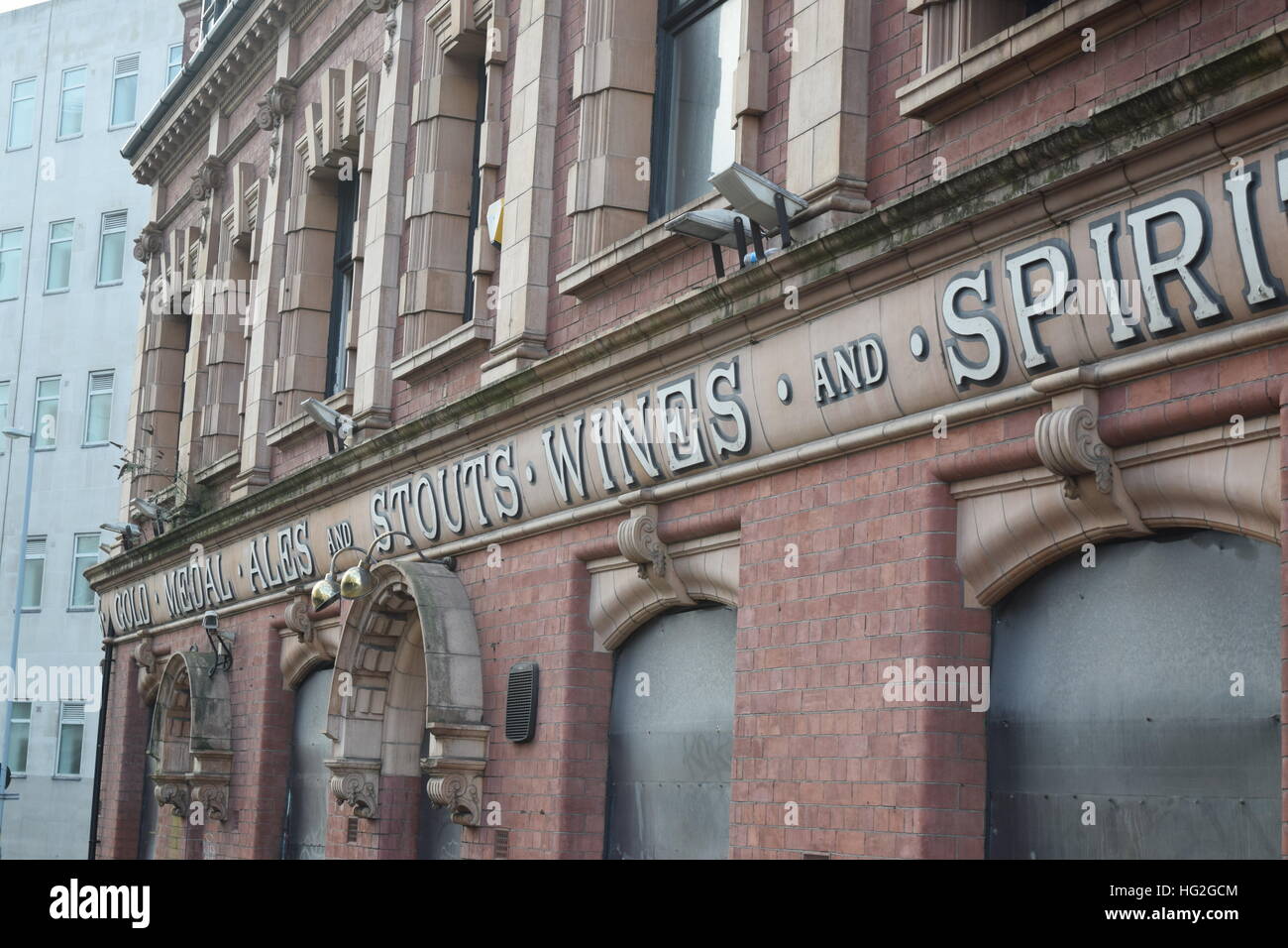 Un pubblico in disuso house, il King Edward Inn Foto Stock