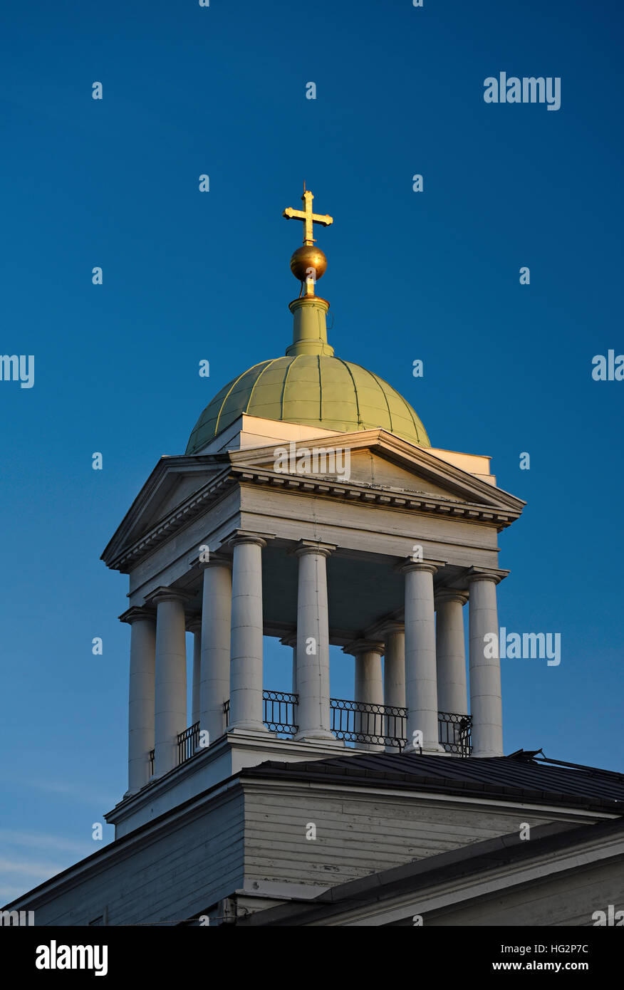 La vecchia chiesa di Helsinki Helsingin vanha kirkko Helsinki Finlandia Foto Stock