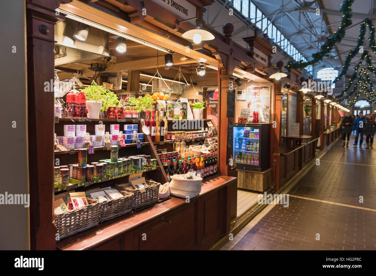 Old Market Hall Helsinki Finlandia Foto Stock