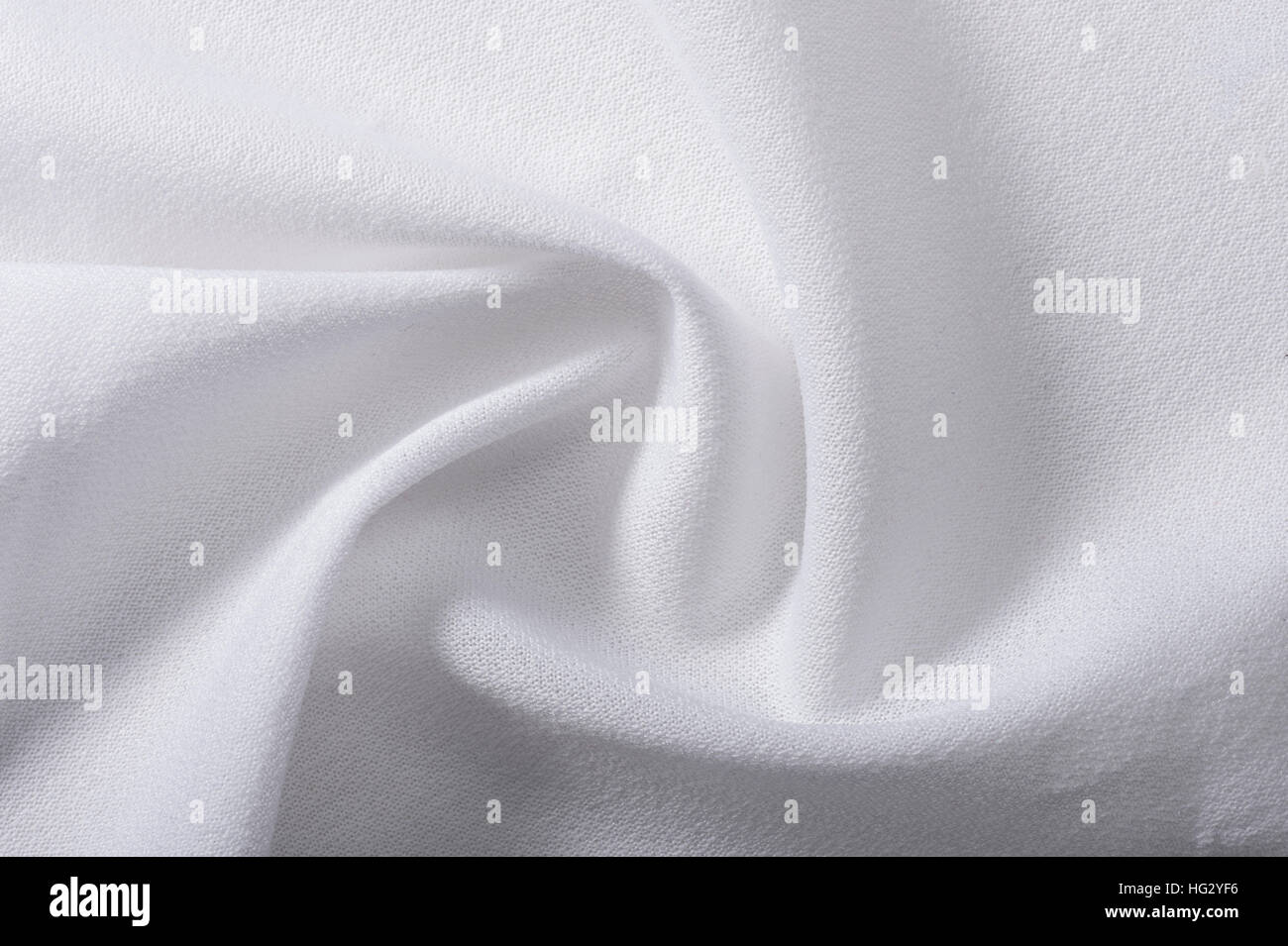 White volteggiano Panno in tessuto Foto Stock