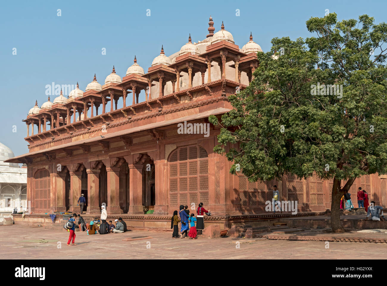 Tomba di Islam Khan I, Fatehpur Sikri, India Foto Stock