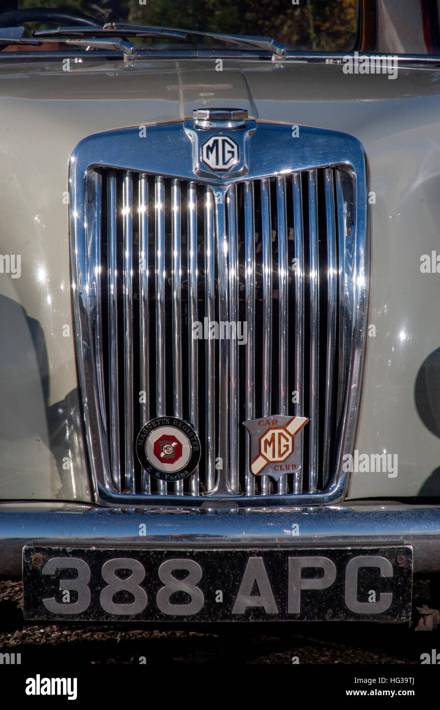 MG Magnette ZA classic British Sport berlina Foto Stock