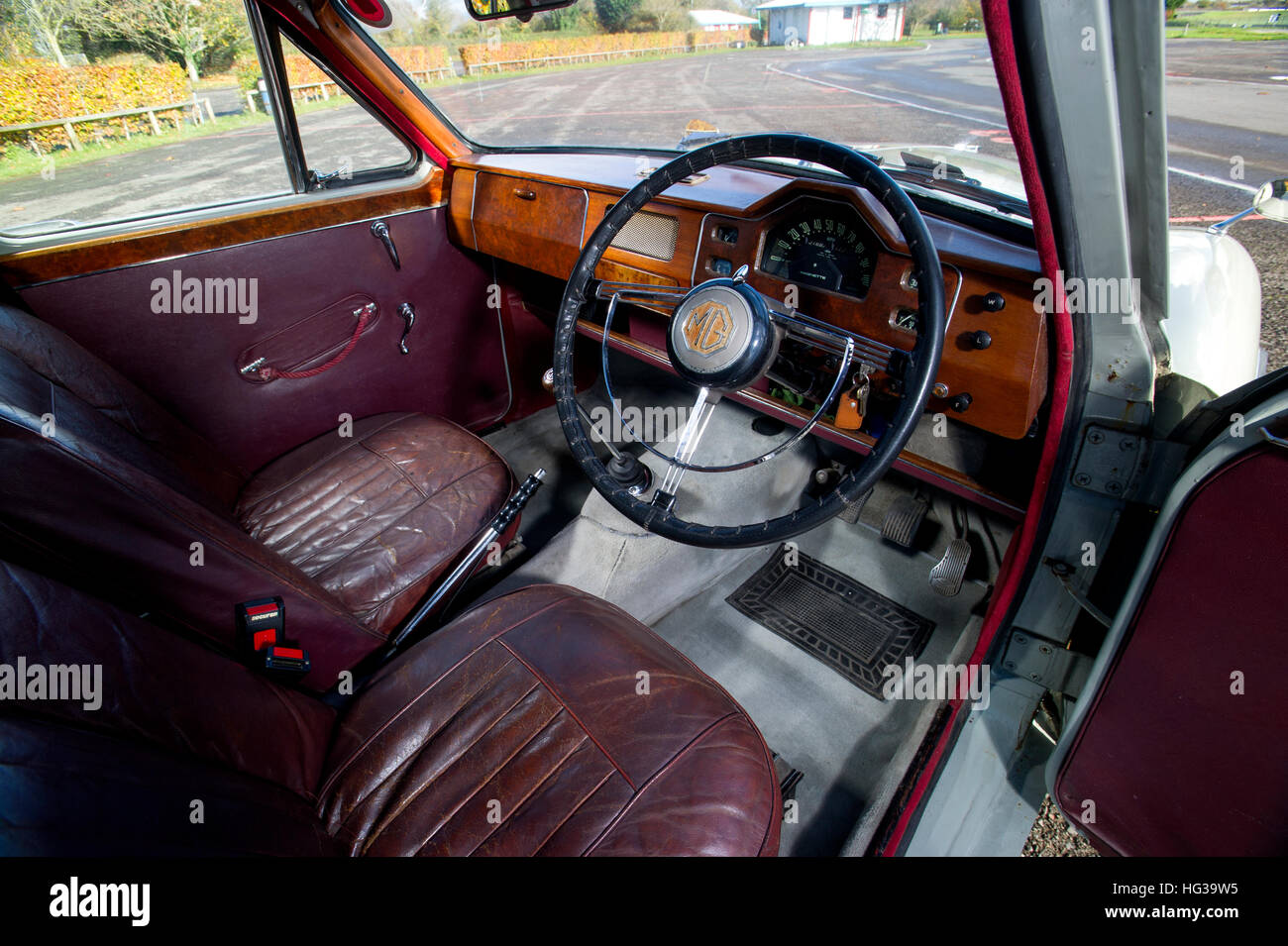 MG Magnette ZA classic British Sport berlina Foto Stock