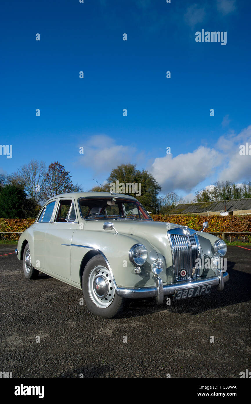 MG Magnette ZA classic British Sport berlina Foto Stock