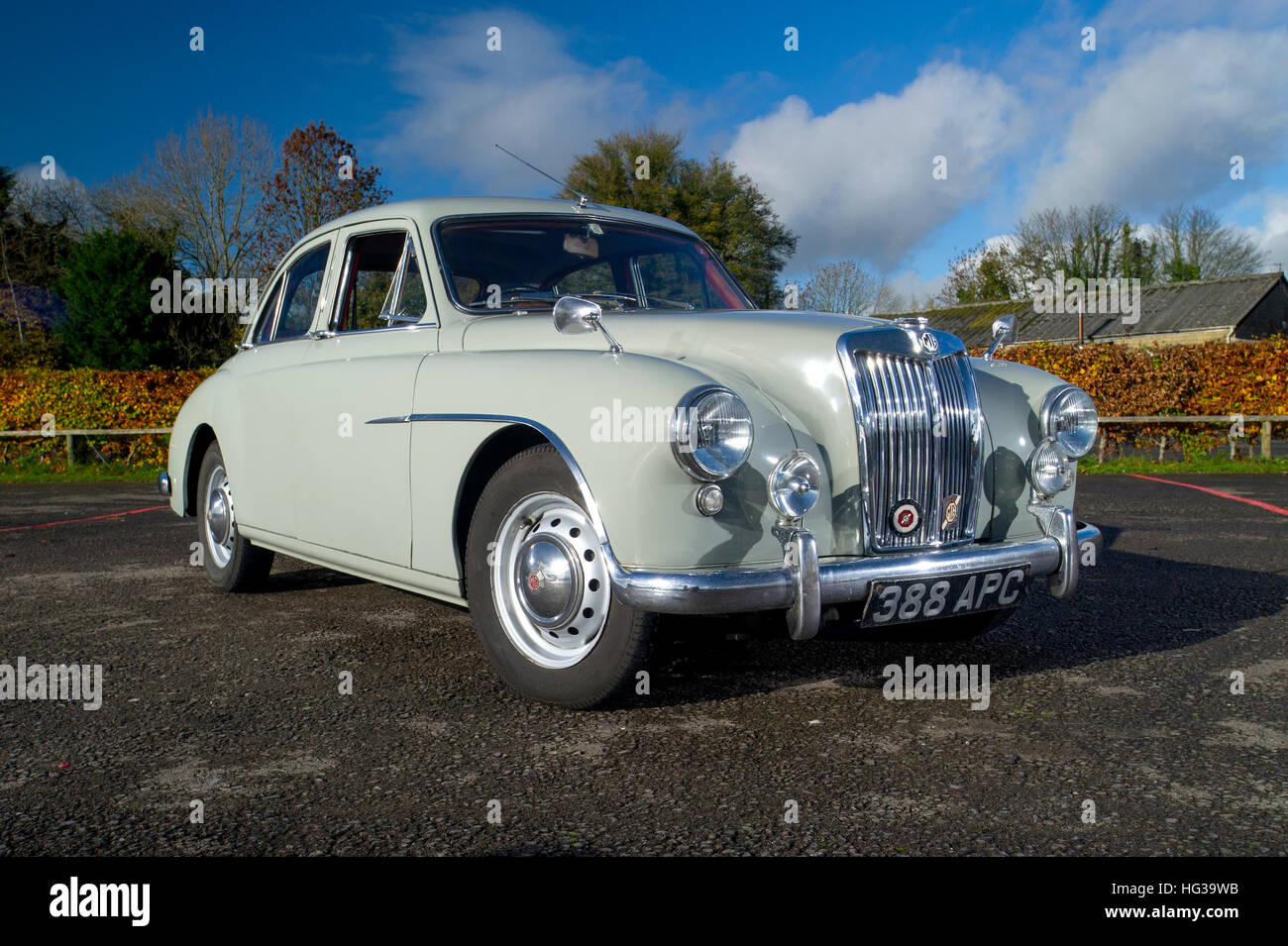 MG Magnette ZA classic British Sport berlina Foto Stock