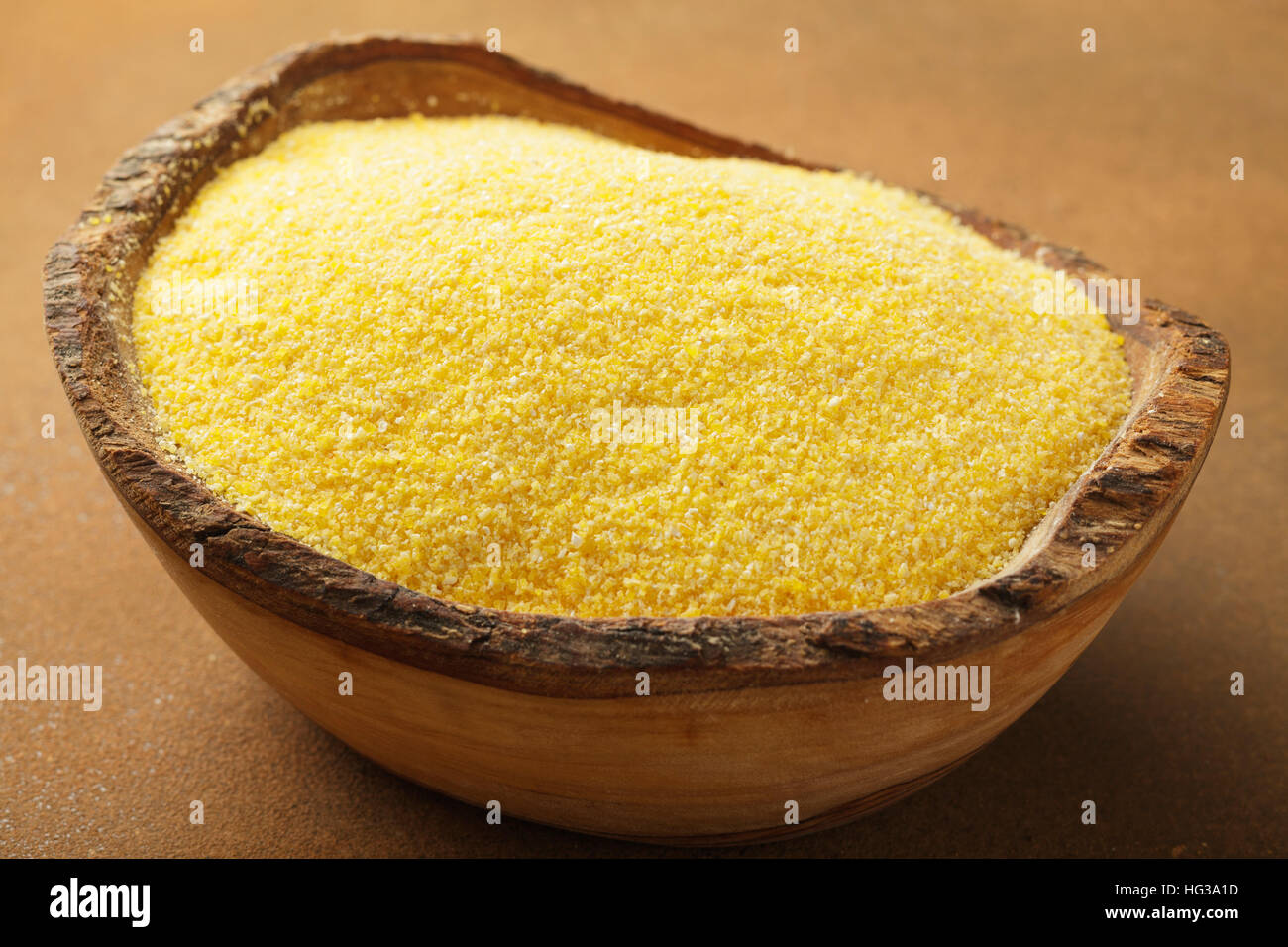 Secchi / polenta di farina di mais Foto Stock