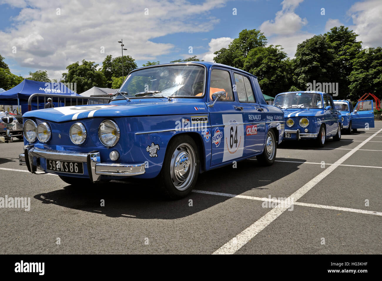 Renault Gordini berlina racing team Foto Stock