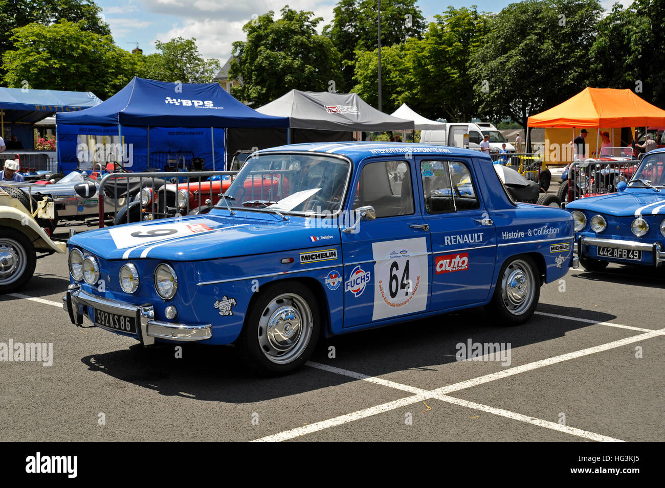 Renault Gordini berlina racing team Foto Stock