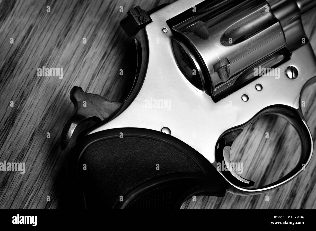 Pistole e pistole per la ripresa e la difesa di auto Foto Stock