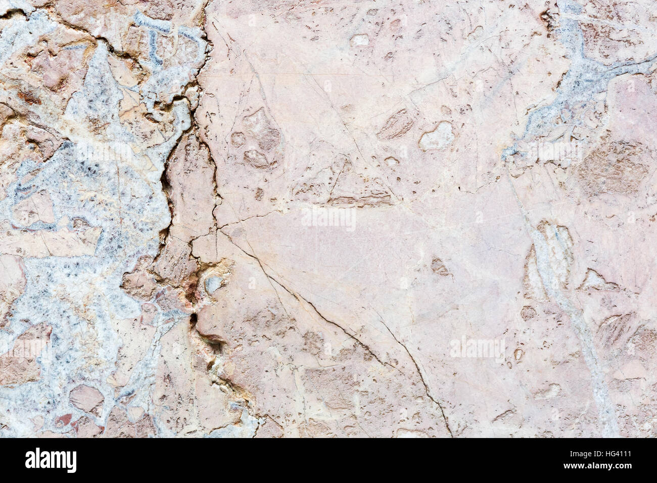 Sfondo decorativo texture da una parete di marmo Foto Stock