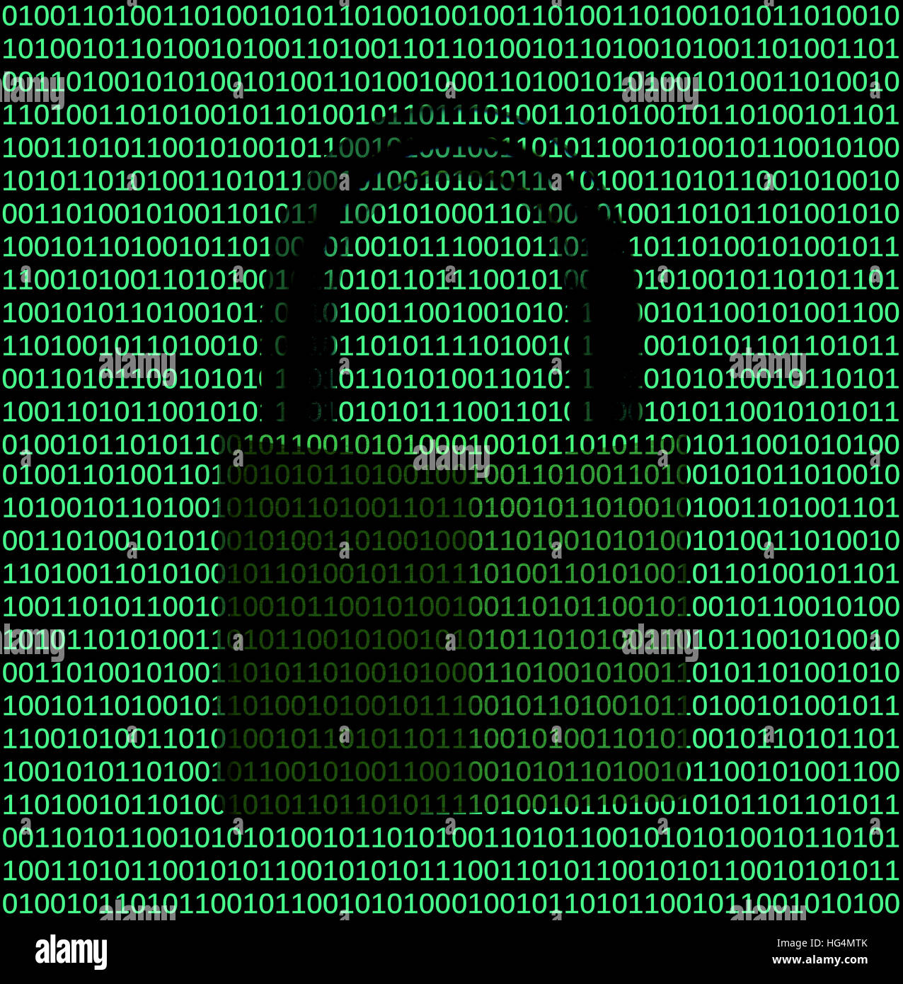 Proteggere i dati. Foto Stock