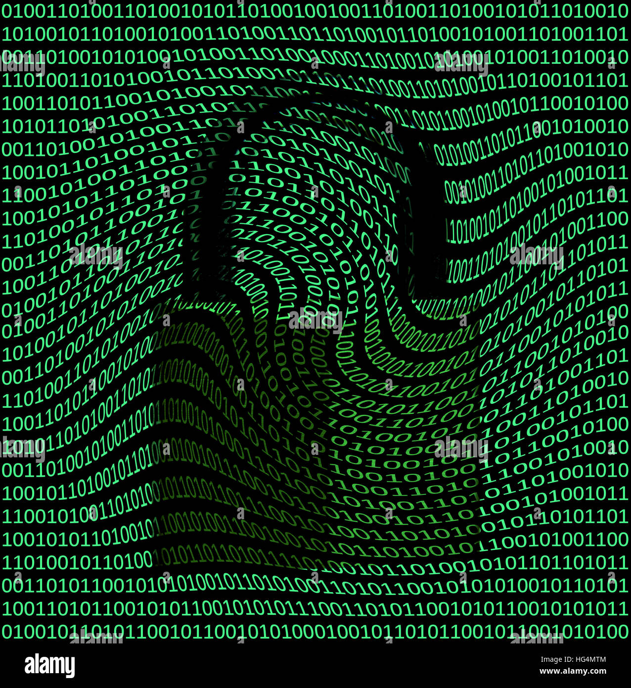 Proteggere i dati. Foto Stock