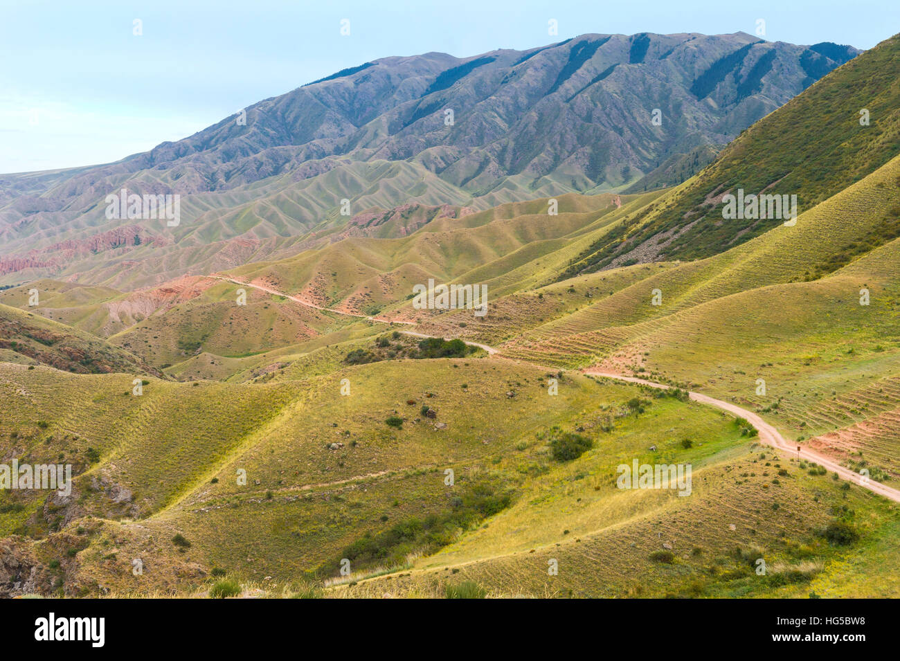 Ile-Alatau National Park, Assy altopiano, Almaty in Kazakistan e in Asia Centrale, Asia Foto Stock