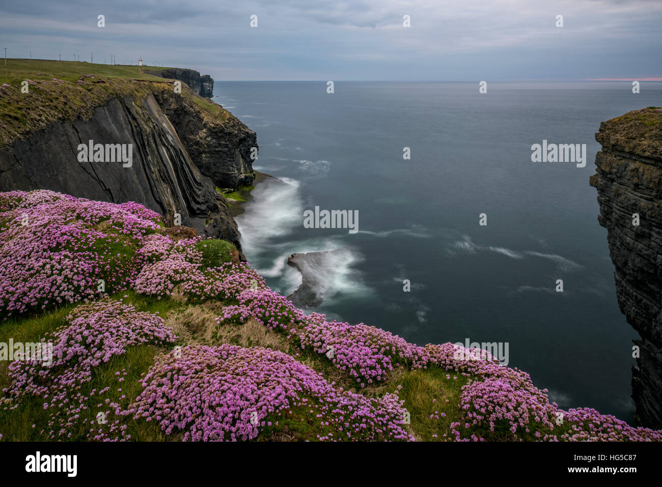 Testa di loop, County Clare, Munster, Repubblica di Irlanda Foto Stock