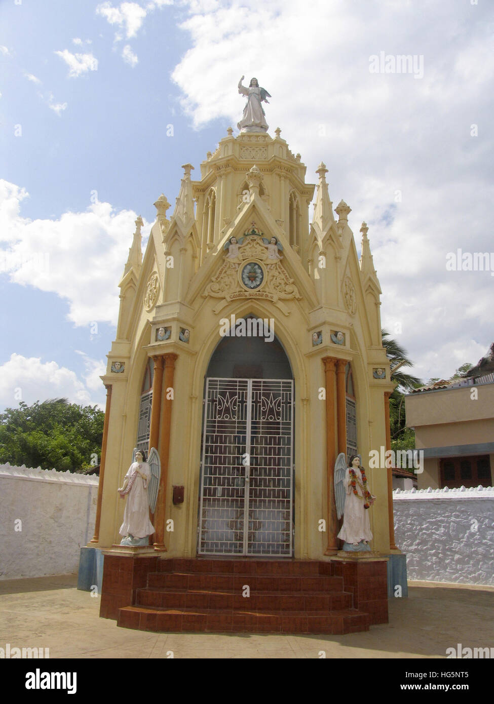 La Chiesa di Santa Maria, Madonna del Riscatto Chiesa Kanyakumari, Tamilnadu, India Foto Stock