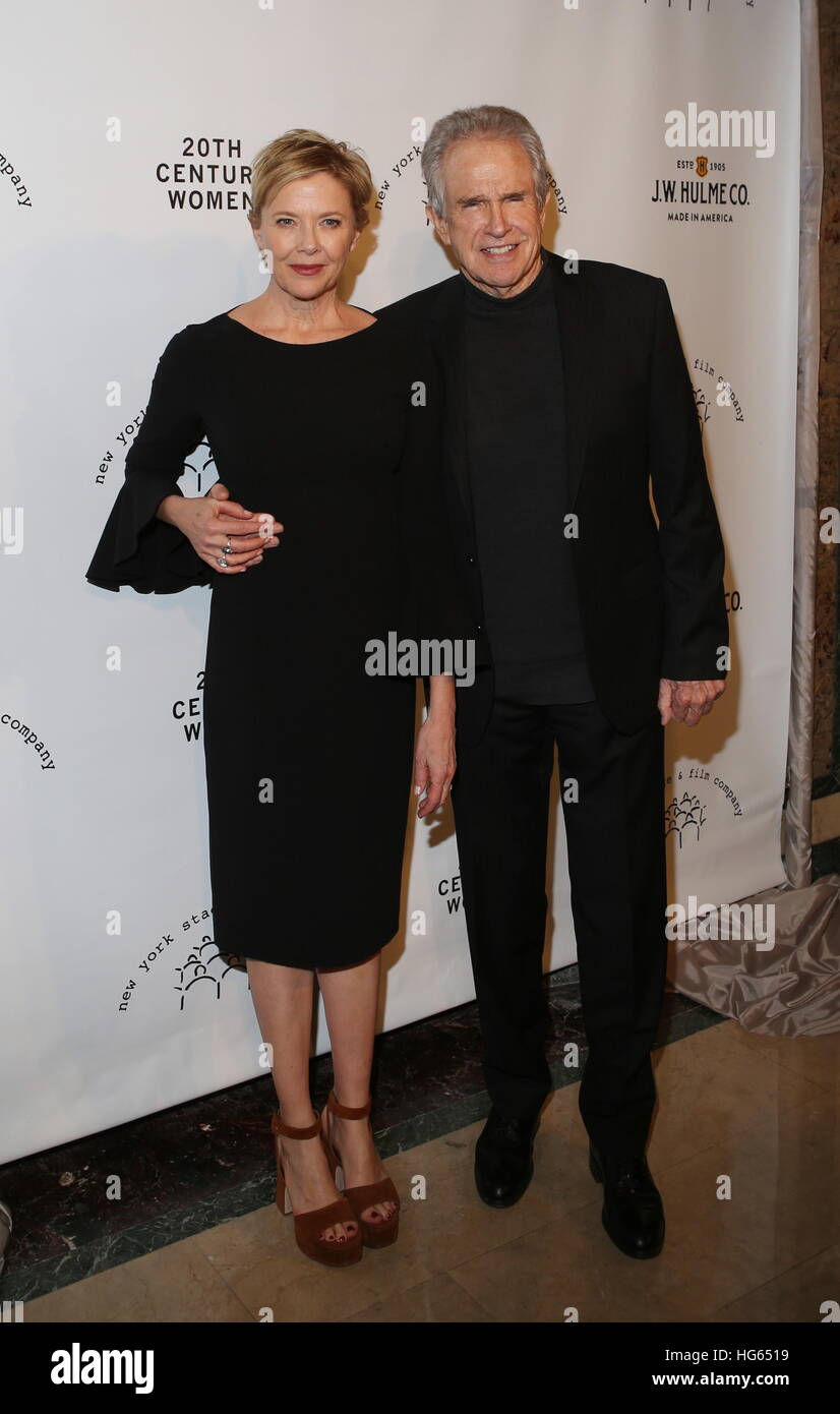 Annette Bening e David Rockwell onorato al New York Stage e Film Gala Invernale, svoltasi presso il Plaza Hotel offre: Annette Bening, Warren Beatty dove: New York New York, Stati Uniti quando: 04 Dic 2016 Foto Stock