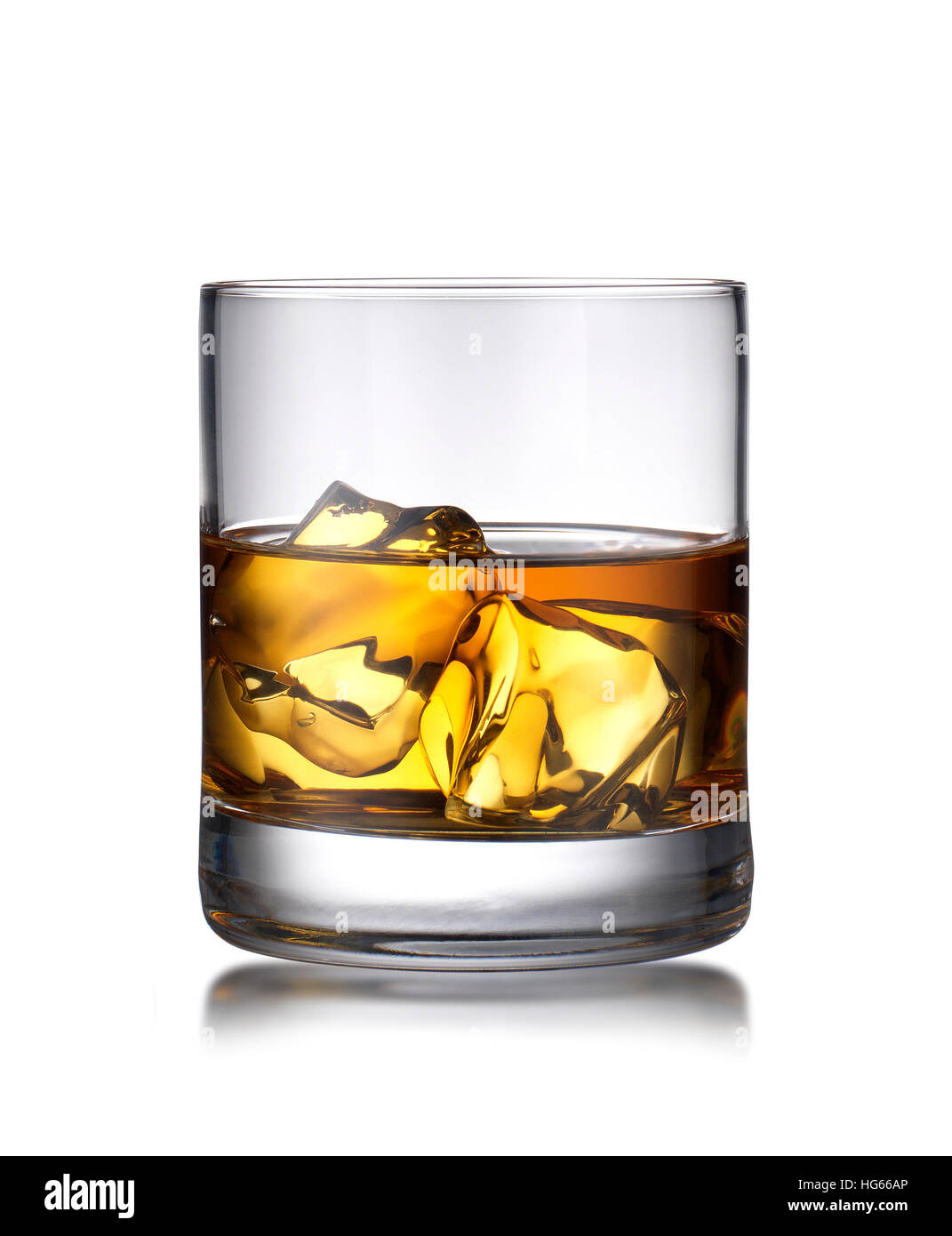 Bicchiere di Whiskey Foto Stock