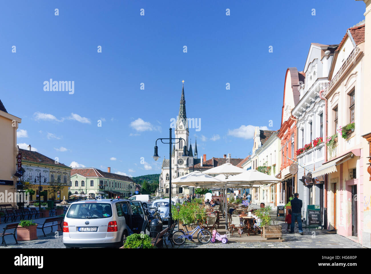 Köszeg (Güns) Chiesa di Gesù il Sacro Cuore, , Vas, Ungheria Foto