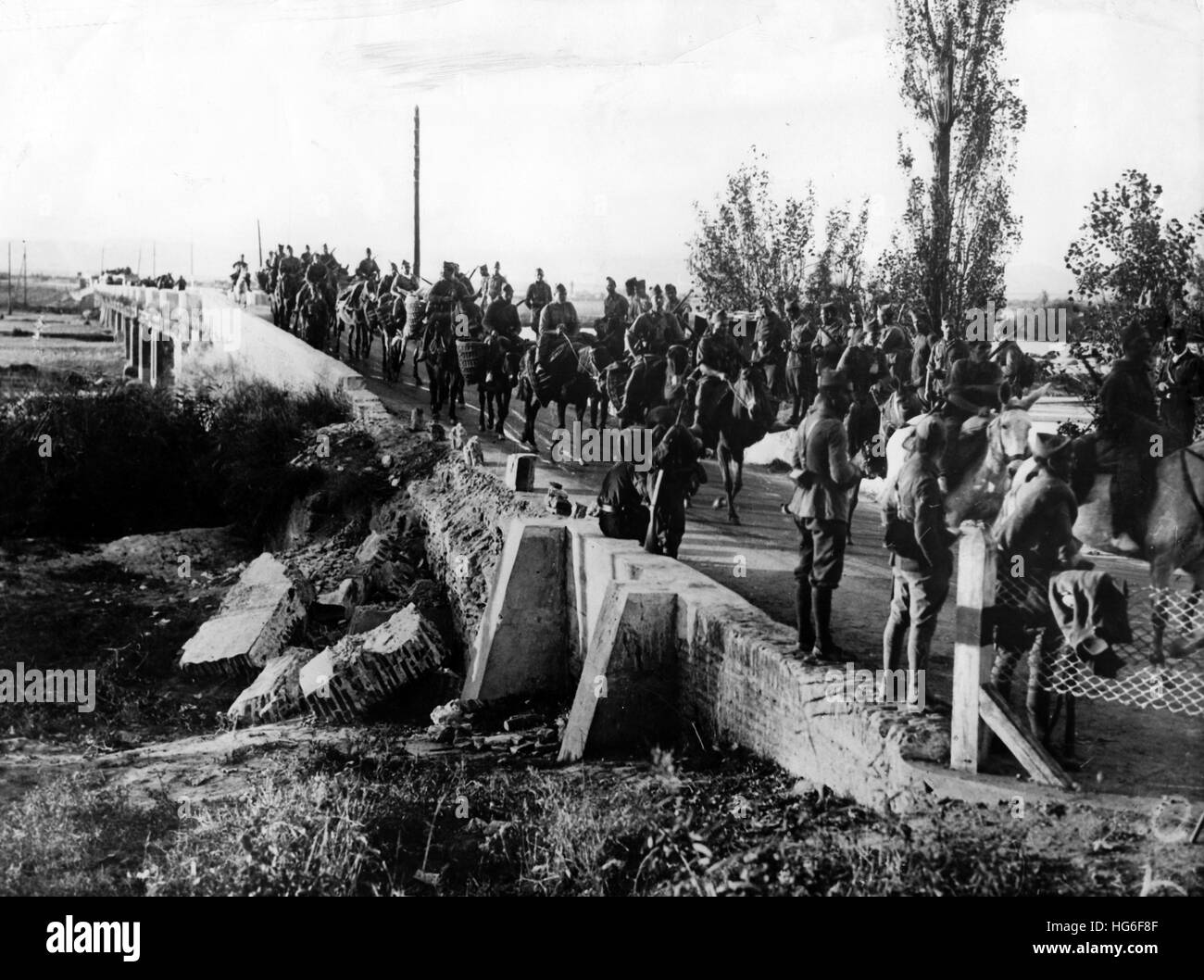 La foto della propaganda nazista mostra l'avanzamento delle truppe francos verso Madrid, Spagna, alla fine del 1936. Fotoarchiv für Zeitgeschichtee - NESSUN SERVIZIO DI CABLAGGIO - | utilizzo in tutto il mondo Foto Stock