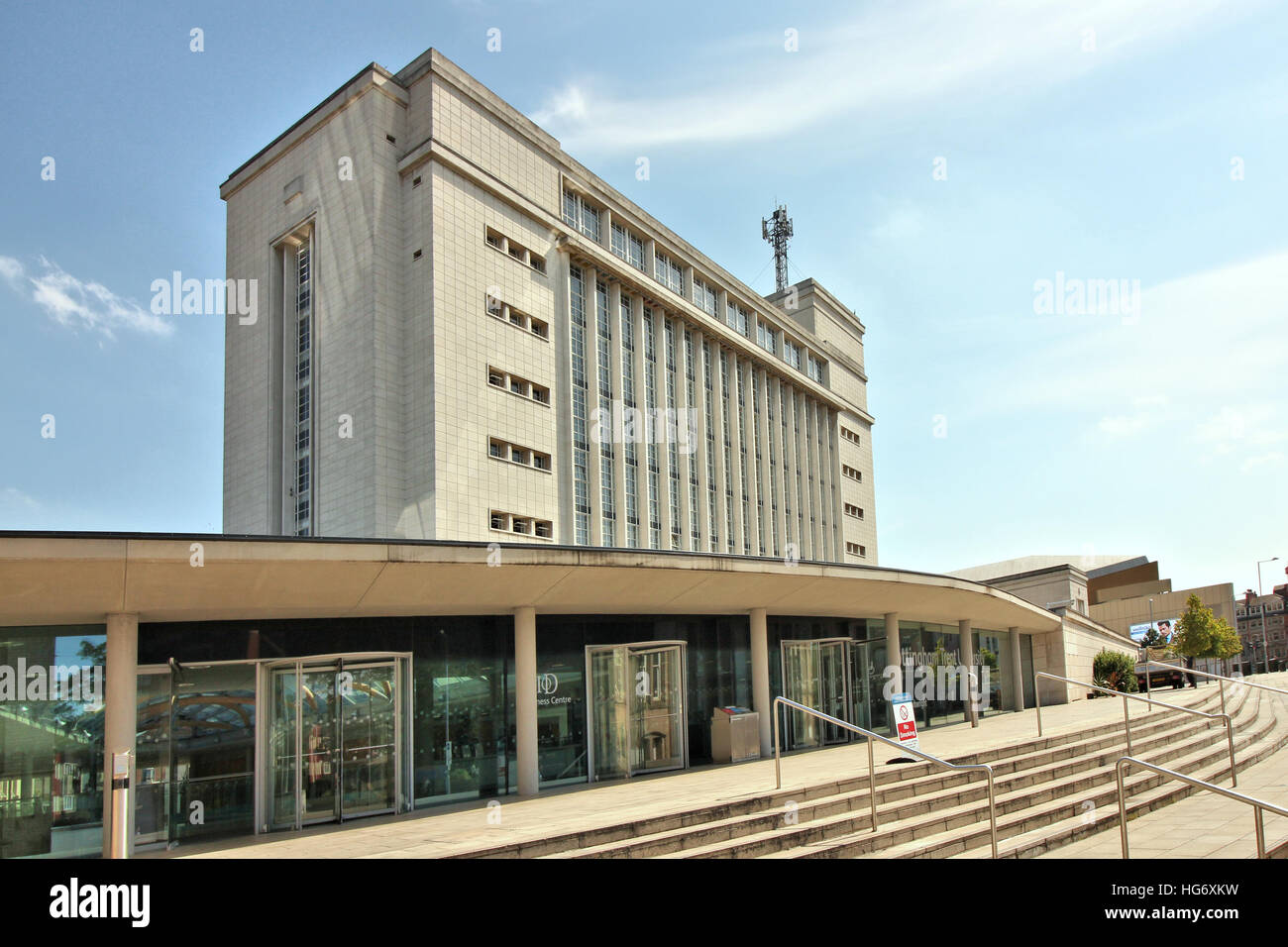The Nottingham Trent University edificio, situato nel cuore di Nottingham, UK. Foto Stock