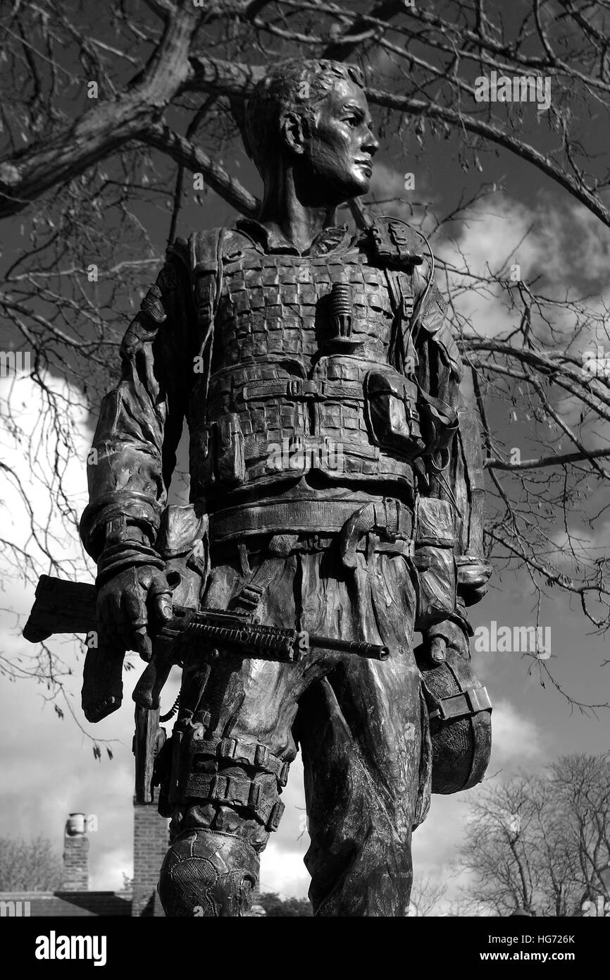 Memoriale di bronzo per le protezioni irlandese, città di Windsor, Royal Berkshire County, England, Regno Unito Foto Stock