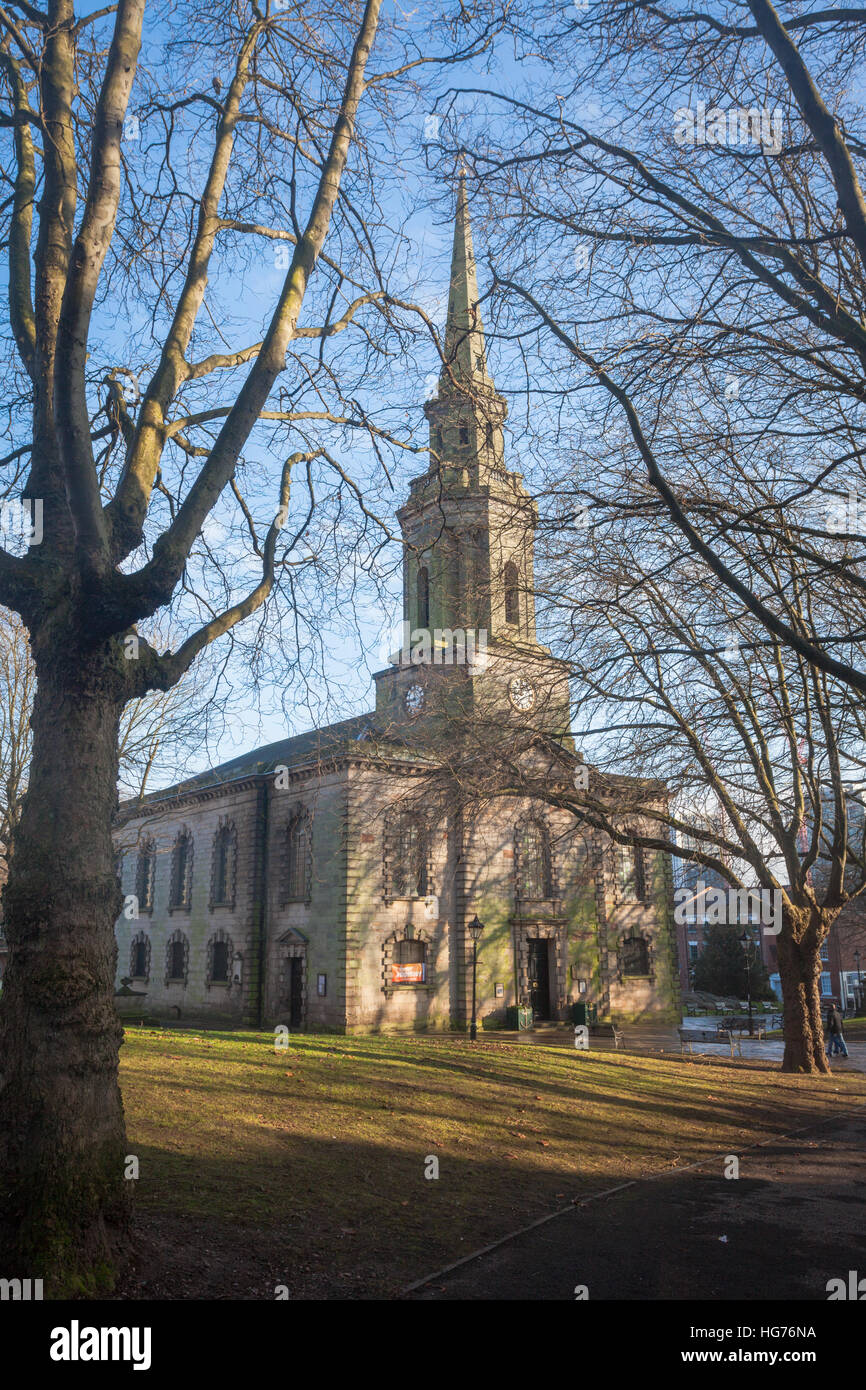 La chiesa di St Paul, Jewellery Quarter, Hockley, Birmingham REGNO UNITO Foto Stock