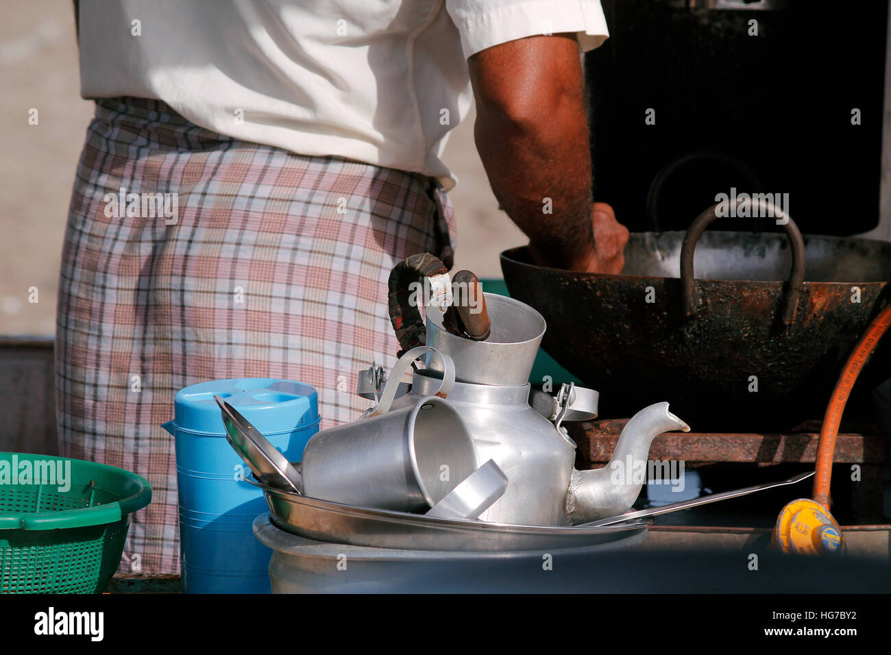 Negozio di tè Foto Stock