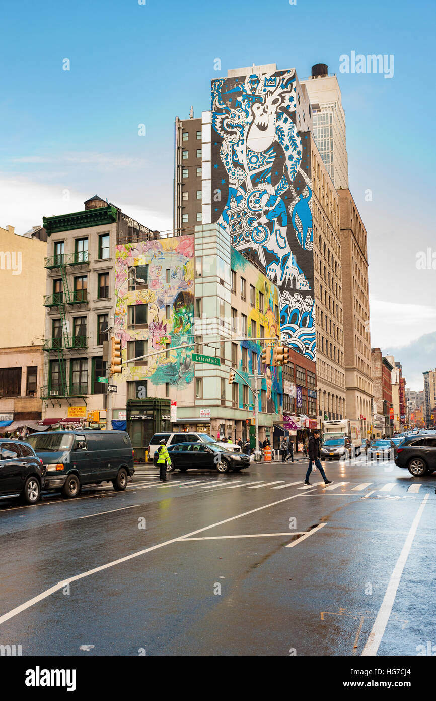 China Town, New York. Foto Stock