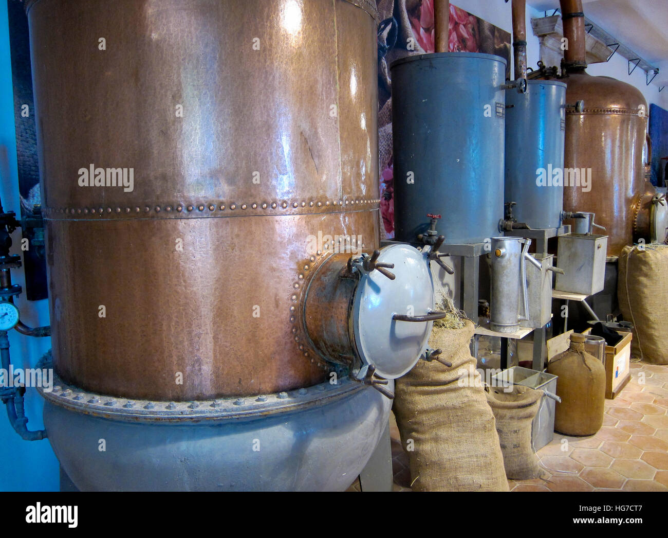 Fabbrica di profumo in Francia Foto Stock